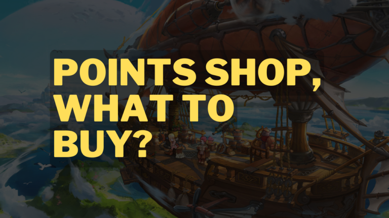 What To Buy In The Points Shop? Ragnarok Origin.