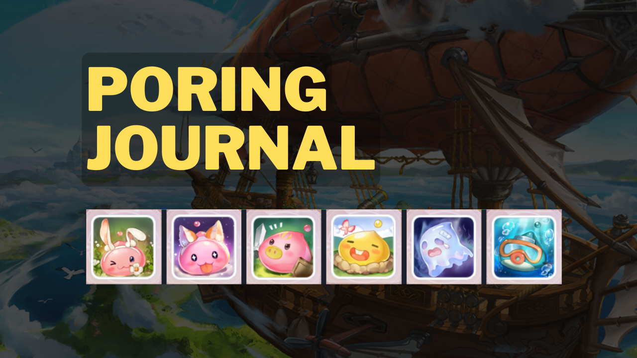 Poring Journal, Ragnarok Origin - GAMINGMIDIUM